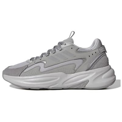 Cushioning Abrasion Resistant Breathable Low Top Running Shoes Unisex Gray Sneakers JS3025