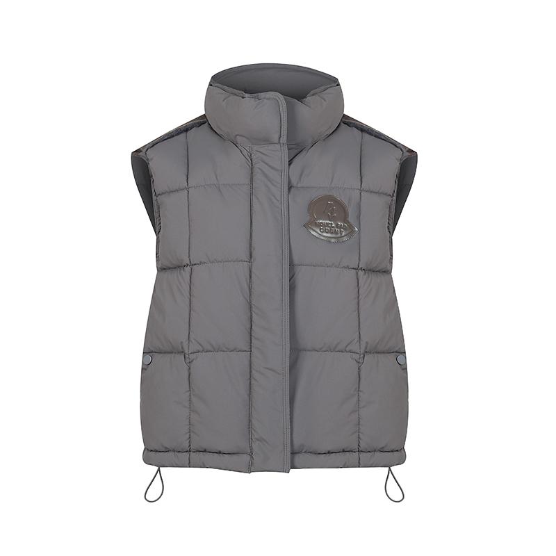 Женская осенне-зимняя однотонная утолщенная верхняя одежда с хлопковой подкладкой — фото 21