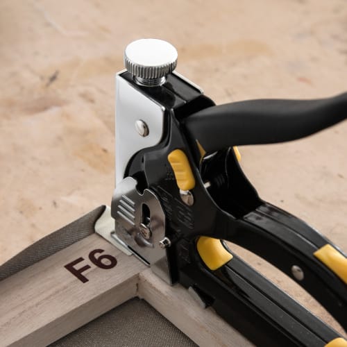 Sundry Kakuri 2-Way Heavy-Duty Hand Tacker & Staplers with 200 Replacement Needles, PHT-2W