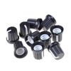 10Pcs Potentiometer Switch Knob Cap Hole Dia 6Mm Volume Control Rotary Knob Cap