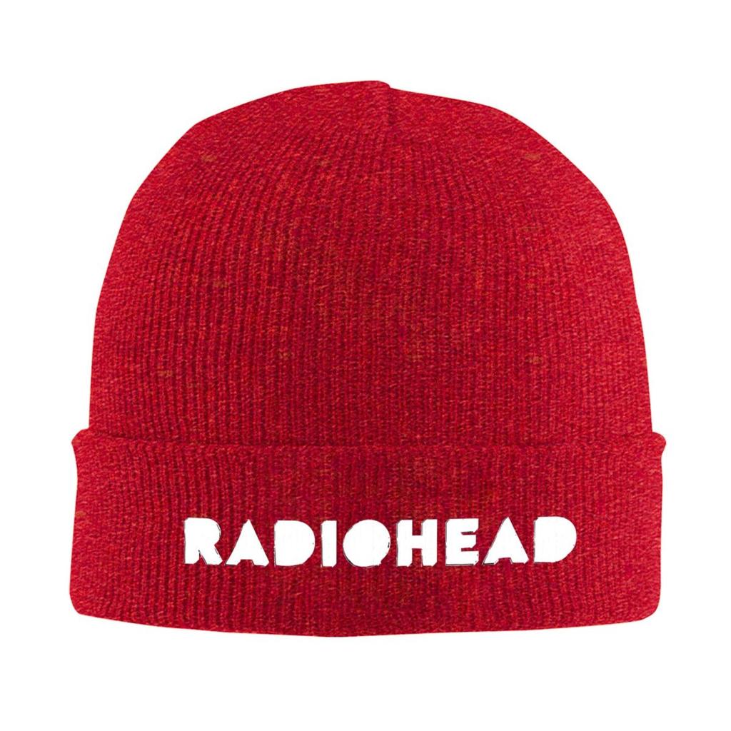 The Best Album Of Radioheads Warm Knitted Cap Winter Knit Bonnet Hat Skullies Beanies Hip Hop Caps for Unisex