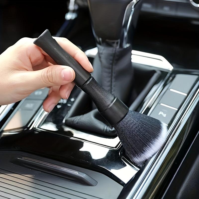 1pcs Car Interior Detailing Brush Soft Bristle Cleaning Brush Motorcycle CarCleaning Tool Auto Detail Dash Duster Brush