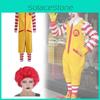 Costume Mcdonalds Cosplay Halloween Role Playing Party Children Adult Clothing