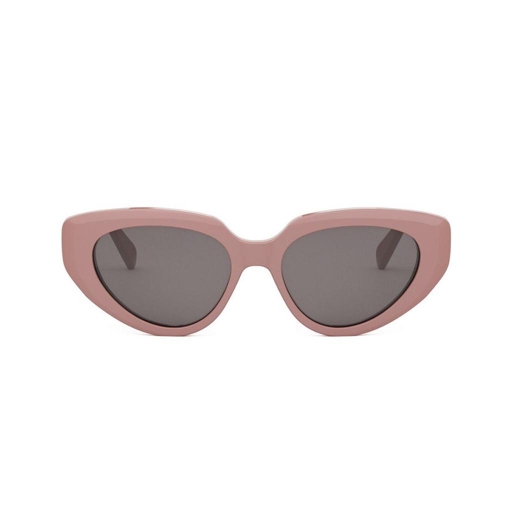 Celine Cat Eye Sunglasses With Logo Women Sunglasses Pink CL40286I72A
