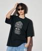 Lujeoseukeulleob Varsity Logo Short Sleeve T-Shirt Black