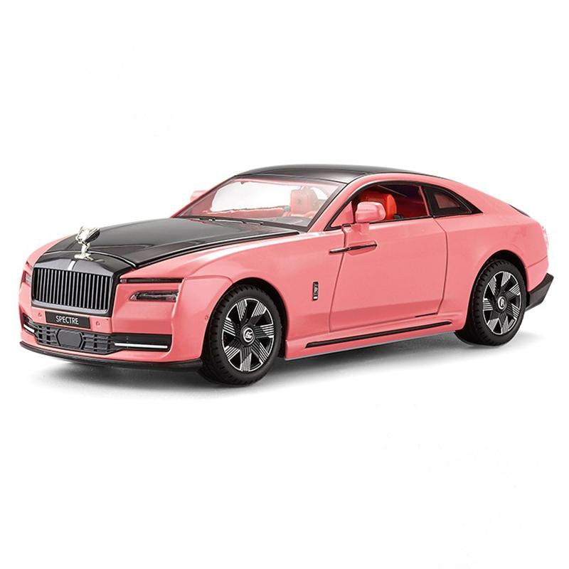 1/24 Rolls-Royce Spectre Legering Støpt Leketøysbil Modell Lyd og Lys Trekk tilbake Barnas Leketøy Samleobjekter Bursdagsgave