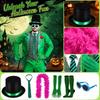 Halloween Party Costume Accessory Set with Faux Collar for Adult Dress-Up