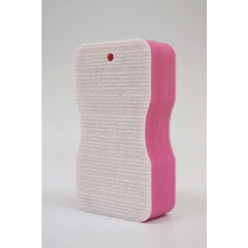 Towa Sangyo Aqua Clean W Bath Sponge, Pink