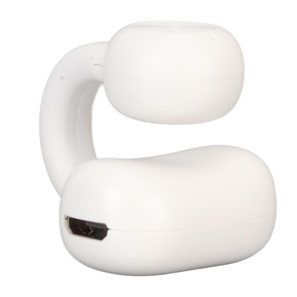 Ear Clip Headphone HiFi Noise Reduction Rechargeable Single Ear Clip On Wireless Earphone for Sports