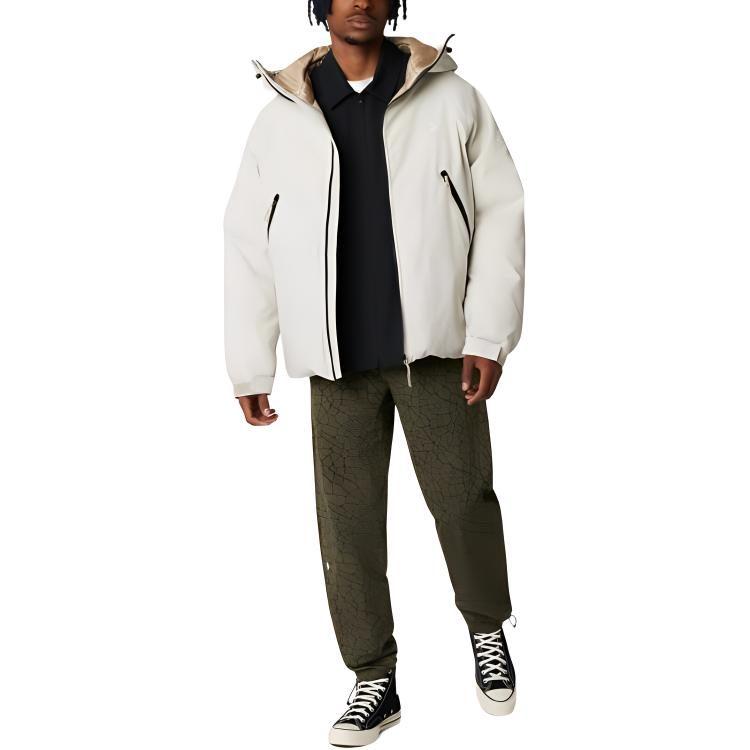 Converse Counter Climate Down Jacket Unisex White 10023776-A02
