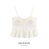 Jnleaog Spring New Arrival Women's Clothing Fashion Style French Fashion Design Embroidery Trim Tops 7200043