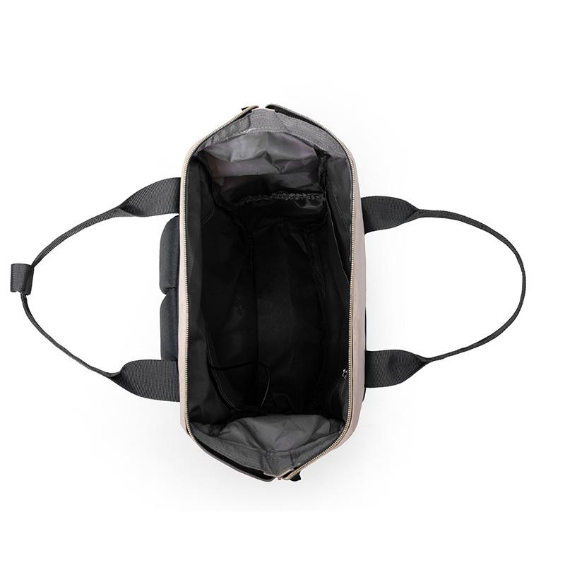 Large Capacity Oxford Mummy Bag Multifunctional Baby Bottle Thermal Insulation Travel Storage Bag Fashion Mummy Bag Hanging Bag