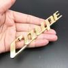 Car 3D Metal COUPE Logo Sticker For Renault KIA Toyota Nissan Honda Accessories Logo Car Body Trunk Emblems Badge Decal Sticker