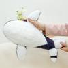 Plush Toy Blue Whale Soft Animal Pillow For Kids Birthday Gift