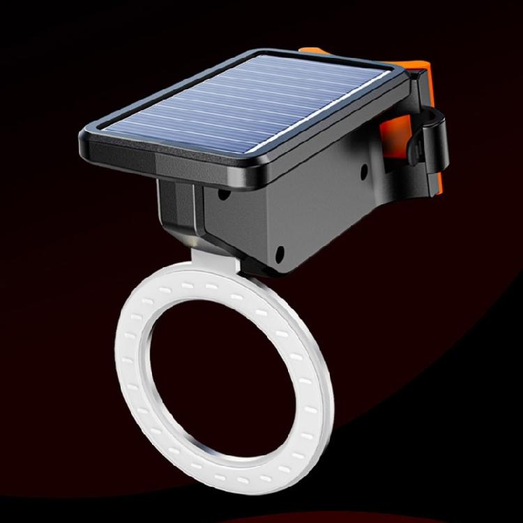 Cycling Safety Light 300 Lumen Solar Charging Bicycles Light With Durability ABS Housing For Most Conditions