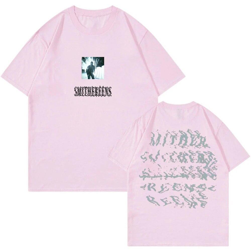 Tričko Joji Smithereens 2023 Pandemonium Tour Merch Crewneck Tričko s krátkým rukávem Harajuku Streetwear Ženy Unisex Móda Unisex