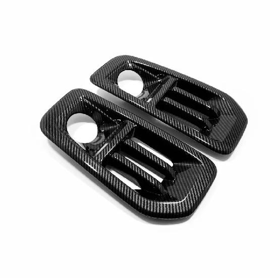 For Haval Dargo    Front Fog Light Lamp Cover Rear Foglight Frame Decoration Trim ABS Chrome Car Styling Accessories