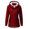 Women Fleece Hooded Coat Lamb Wool Cotton Padded Winter Fashion Coat