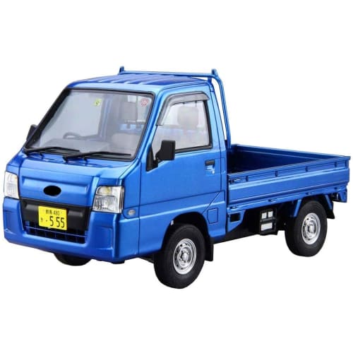 Aoshima Bunka Kyozai (AOSHIMA) 1/24 The Model Car Series No. 4 Subaru TT2 Sambar Truck WR Blue Limited 2011 Plastic Model