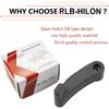 RLB-HILON Metal Cargo Door Release Handle Compatible With Ram Promaster 1500 2500 3500 2014 2015 2016 2017 2018   Year, For Rear Door Driver Side