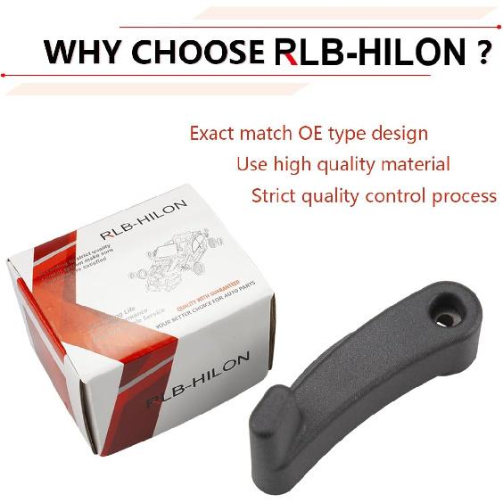 RLB-HILON Metal Cargo Door Release Handle Compatible With Ram Promaster 1500 2500 3500 2014 2015 2016 2017 2018   Year, For Rear Door Driver Side