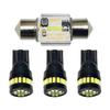 Room Lamp Lukes B44 B45 B47 B48 Nissan Super Explosive Wedge Bulb White Genuine Bulb Replacement Type LED Light Set of 4