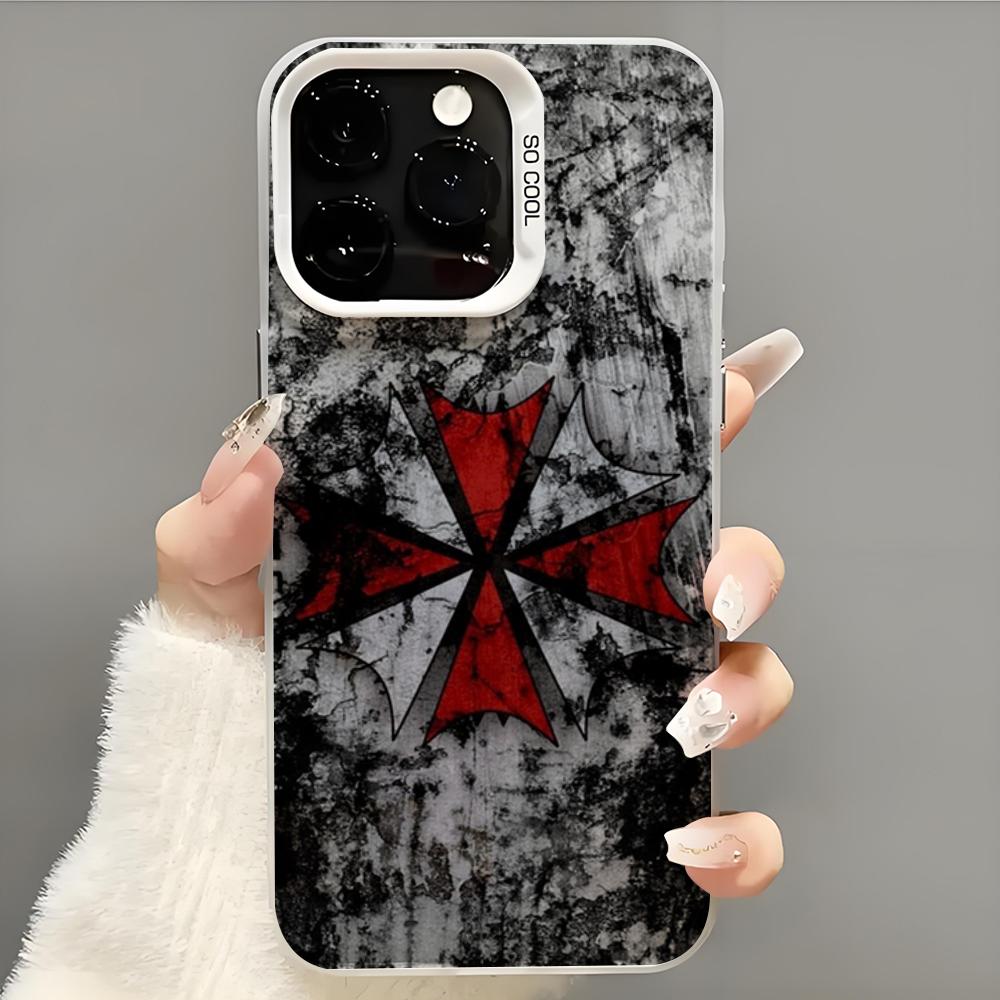Game R-Resident Evil Video Phone Case Phone Case For iPhone 14 16 15 11 12 13 Pro Max Mini Plus Shockproof Cover
