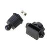 Convenient Belt Clip Car Holder Secure Mounts for Walkie Talkies On Air Vent Easy To Install 2 Way Radio Car Holder ABS