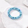 Fashion Colorful Crystal Bracelets for Women Unique Simple Elastic Rope Temperament Charm Bracelet Hairband Jewelry