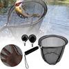 Fly Fishing Landing Net With Corrosion Resistant Handle Knotless Mesh for Wild Fishing Sea Fishing Gift For Friends Fisherman