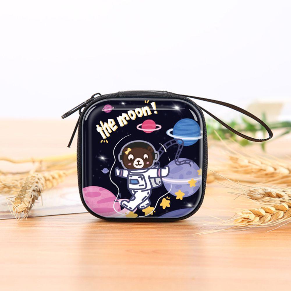 USB Cable Organizer Kids Students Women Headphone Case Earbuds Box Coin Purse Earphone Storage Bag