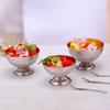 Stainless Steel Ice Cream Cups Dessert Bowls for Ice Cream Smoothies Custards Salads Mousse Snack Serving Portable Stackable Kitchenware