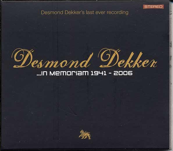 

CD DESMOND DEKKER ...In Memoriam 19412006 SECCD003 Secret Records 2006 UK Reggae Ska Dub Used