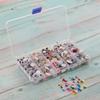 600Pcs Plastic Wiggle Googly Eyes with Box, For Teddy Doll Soft Toy DIY Making, 8-15mm, Self-