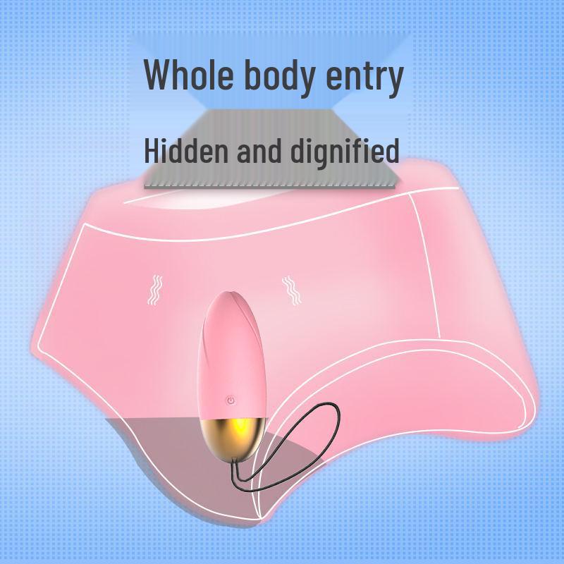 Lailer Pink Lady Wearable Vibrator: Strong Vibration, Variable Frequency for Women’s Self-Pleasure.