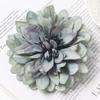 3Pcs Artificial Snowy Flower 11cm Silk Flower Head Home Decoration Wedding Decor DIY Bridal Chest Flower Party Accessories