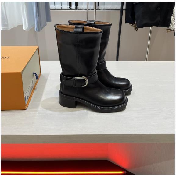 Fashion 2025 Women Long Boots Thick Sole Ladies Zipper Knight Flats Heel Boots Fashion Knee-high Boots Keep Warm Plush Winter Shoes