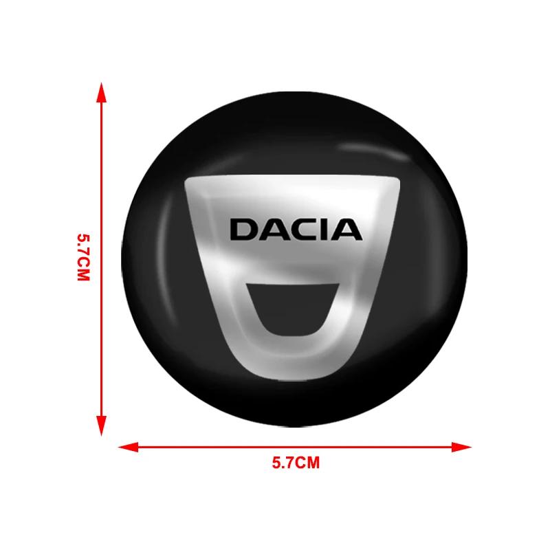 Car Wheel Center Cover Hub Center Stickers Caps Tires Rim Covers wheel parts Including For Dacia Duster Logan MCV Sandero Dokker