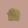Cartoon cute corgi puppy cap children spring and summer simple versatile soft top embroidered baseball cap couple