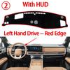 Car Dashboard Cover Avoid Light Pad Anti-UV Carpets Non-Slip Mat For Hyundai Santa Fe MX5 2024 2025 2026