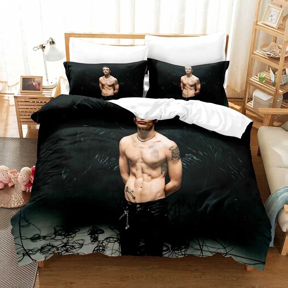 Singer Y-Yungblud Idols Bedding Set Twin Queen Size Duvet Cover Pillowcase Kids Adult Fashion Textileextile Luxury Birthday Gift