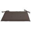 Garden Chairs with Taupe Cushions 4 pcs Solid Teak Wood