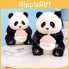 Cake Panda Plush Toy Cartoon Stuffed Animal Doll Decorations Kids Gift Cute