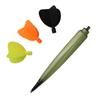 1 Set Carp Fishing Tool Markers Float Three Interchangeable Flights Exceptionally Buoyant Fishing Float Bobber Terminal Tackle Accessories Equipment
