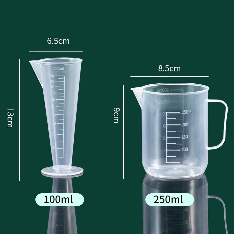 ZISIZ Plastic Measuring Cup with Scale
