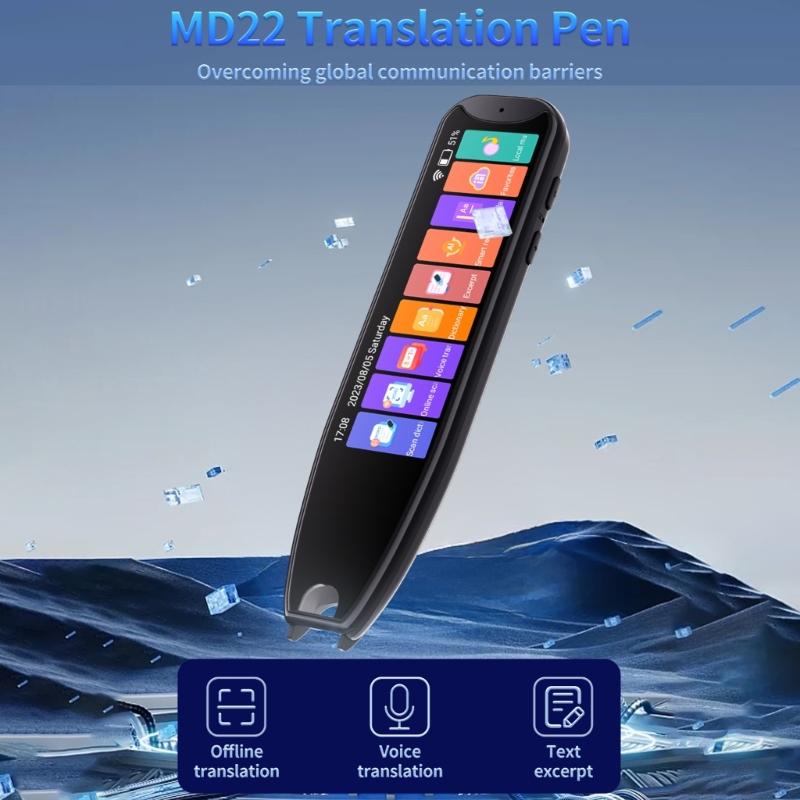 Multilingual Voice Translation Pen With Local Scan Function For Travel Business And Study Long Power Time 8GB Storage
