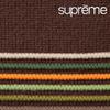 Supreme Raised Stripe Sweater Brown
