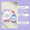 Lavender Scented Glass Cleaner,, Dirt, And Grease Stains; A Household Cleaning Agent For Glass Surfaces. 200ml