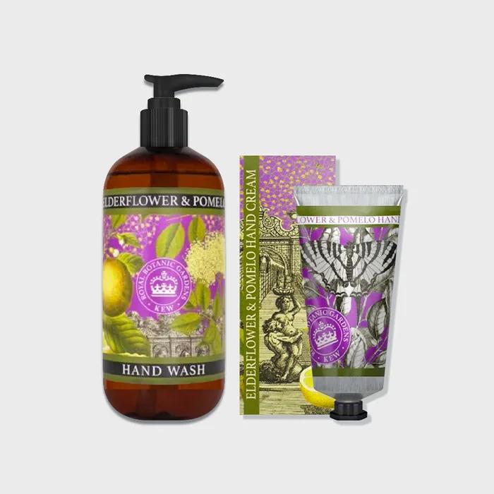 Q Garden Hand Wash + Hand Cream Set (Elderflower & Pomelo)