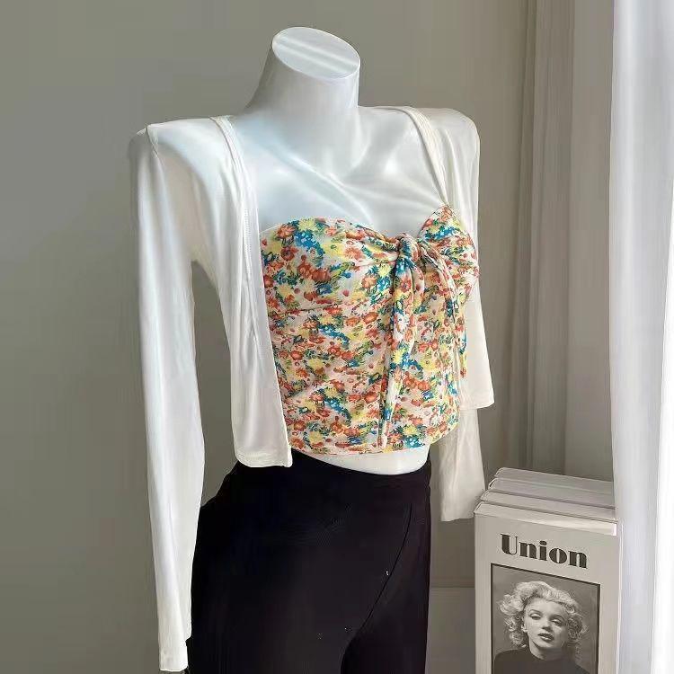 Women's Light Short Jacket - 2025 Sun Protection Cardigan, Soft, Airy Summer Layer, Shawl, Bolero Style